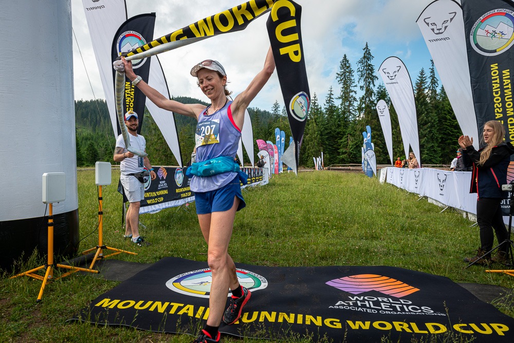 Zwyciężczyni Tatra Race Run WMRA World Cup 1 - Brytyjka Charlotte Morgan 