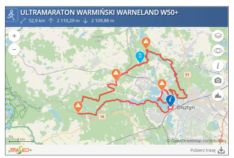 III Jesienny Ultramaraton Warmiński Warneland Stawiguda 2022 Warmia