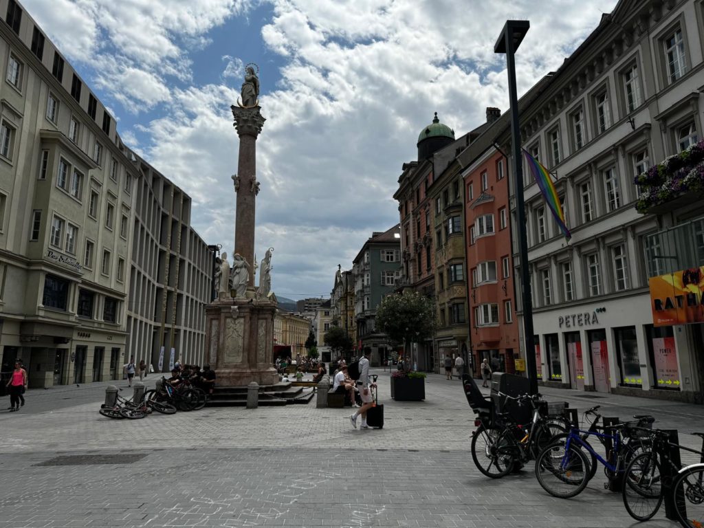 Maria-Theresien-Straße w Innsbrucku / fot Runandtravel.pl