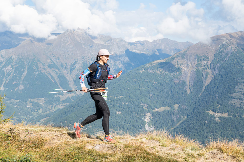 Gosia Tomik na trasie 170 km Adamello Ultra Trail / Giacomo Meneghello