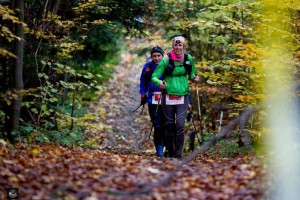 Zbyszek Mamla na trasie Łemkowyna Ultra Trail 150