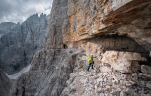 Ferrata Zandonella w Dolomitach Sesto