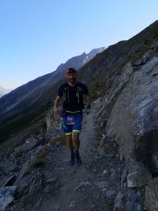 Jarek Gonczarenko na trasie UTMR 2021