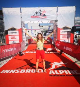 Agnieszka Markiewicz przed startem w Innsbruck Alpine Trailrun Festival 2021