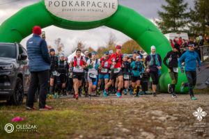 Start dystansu ŁUT 70 fot. Piotr Oleszak