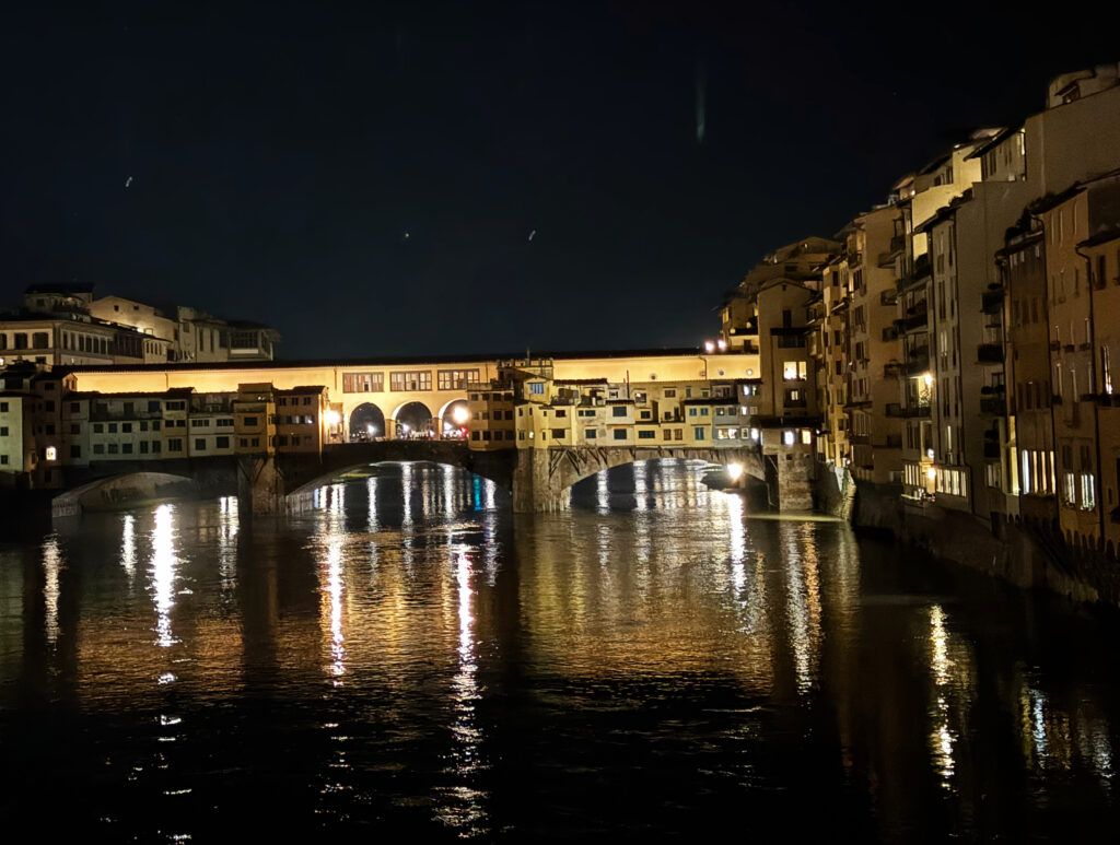 Ponte Vecchio - najbardziej znany most we Florencji
