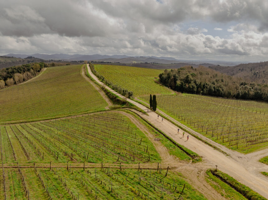 Na trasie Chianti Ultra Trail _ fot Mazzei