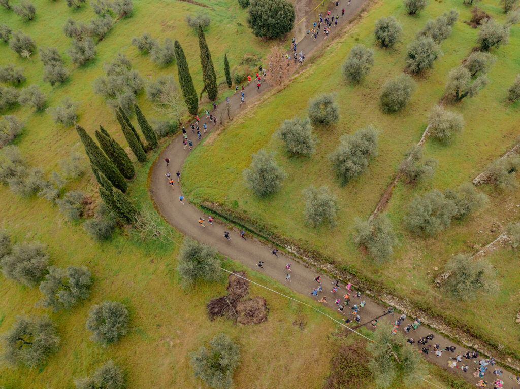 Na trasie Chianti Ultra Trail _ fot Mazzei
