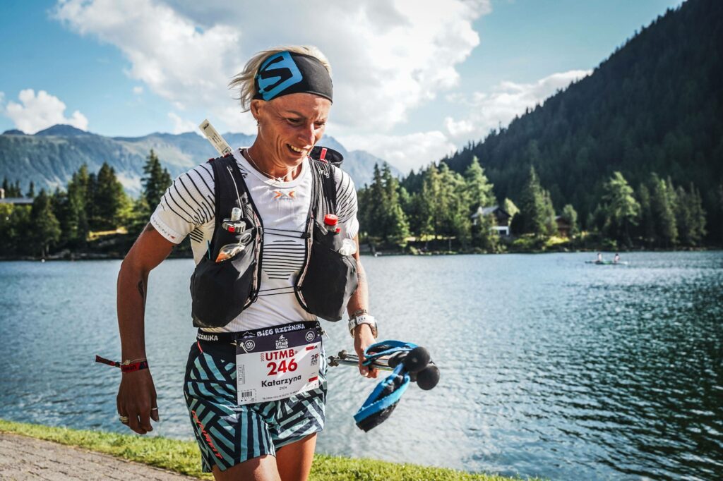 Katarzyna Zych na trasie UTMB