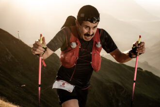 Kmail Dąbrowski na trasie KAT 100 by UTMB w Austrii