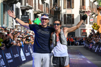 Tom Evans i Ruth Croft _ UTMB 2025