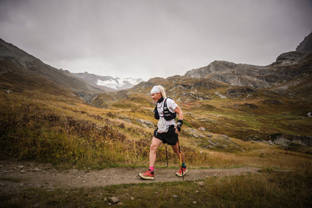 Sébastien Raichon na trasie TOR450 _ fot. Nicola Biagetti