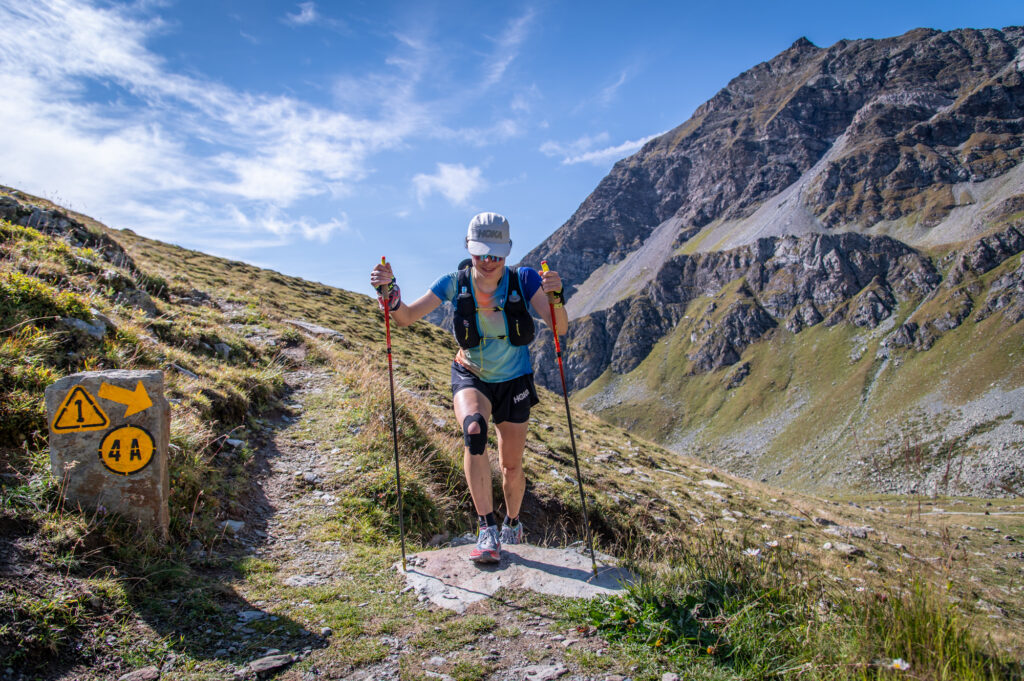 Na trasie TOR X 2024 Rifugio Tournalin _ Katharina_Hartmuth_ fot. Stefano Coletta