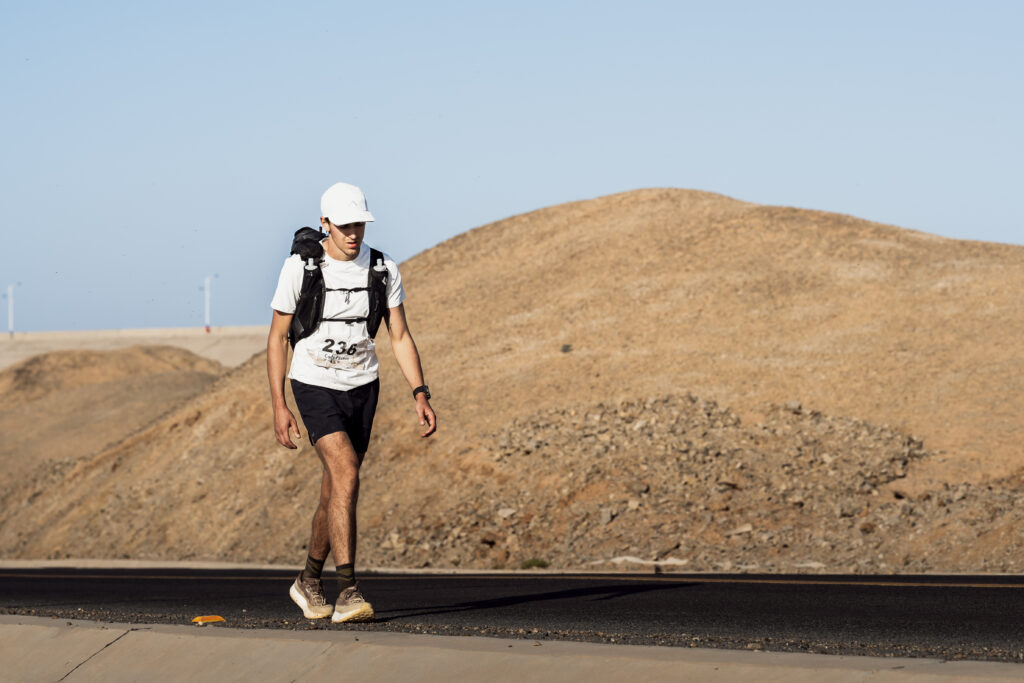 Cody Poskin na trasie Ultra Gobi 400 _ fot. Daniel Keppler