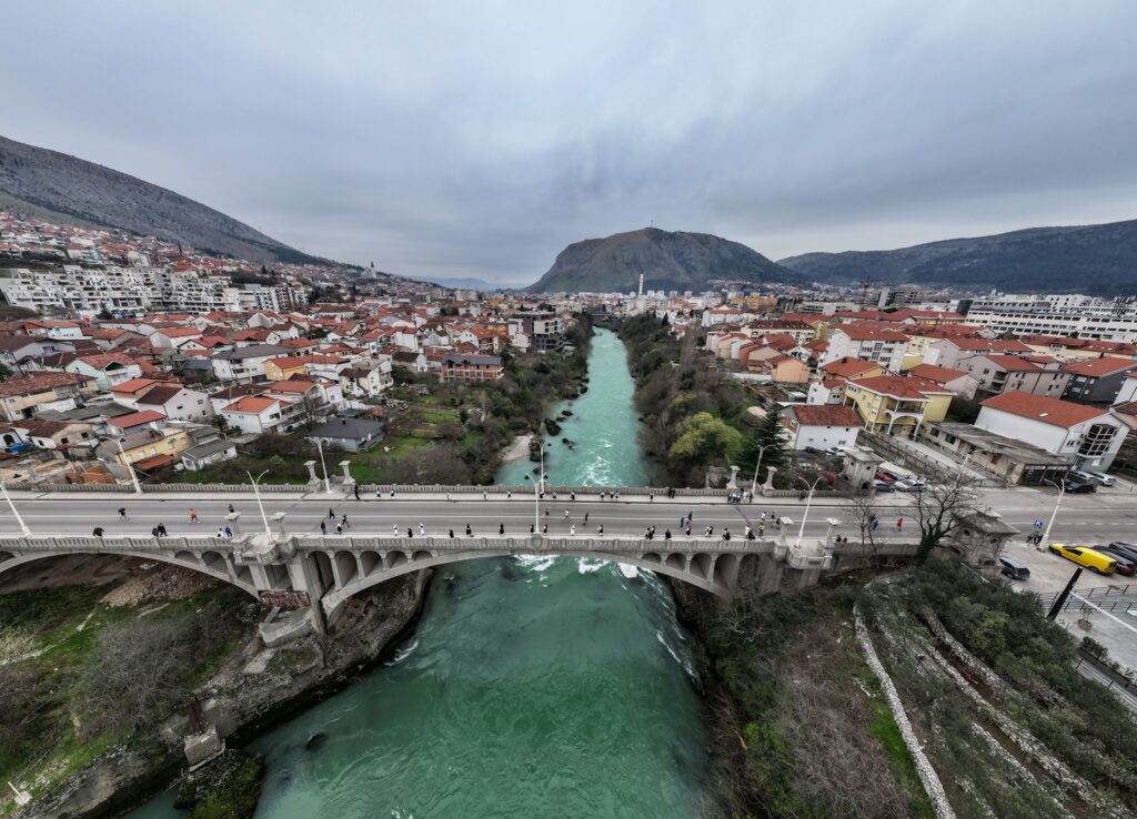 Na trasie Mostar Half Marathon - fot. materiały organizatora