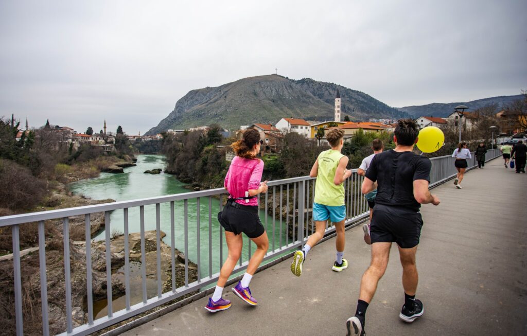 Na trasie Mostar Half Marathon - fot. materiały organizatora