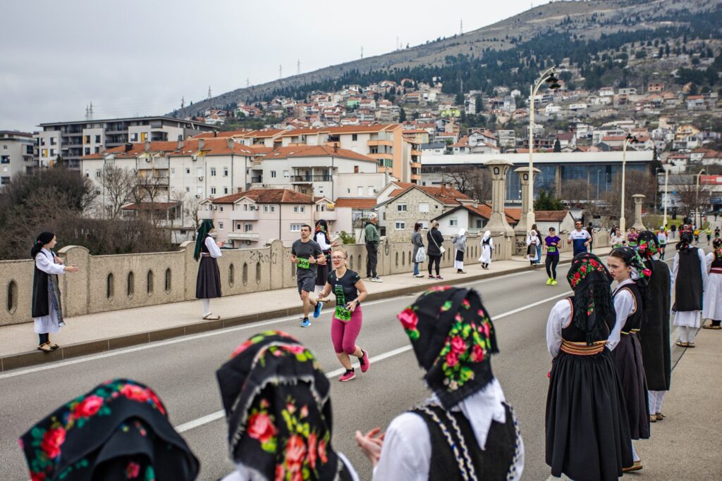 Na trasie Mostar Half Marathon - fot. materiały organizatora