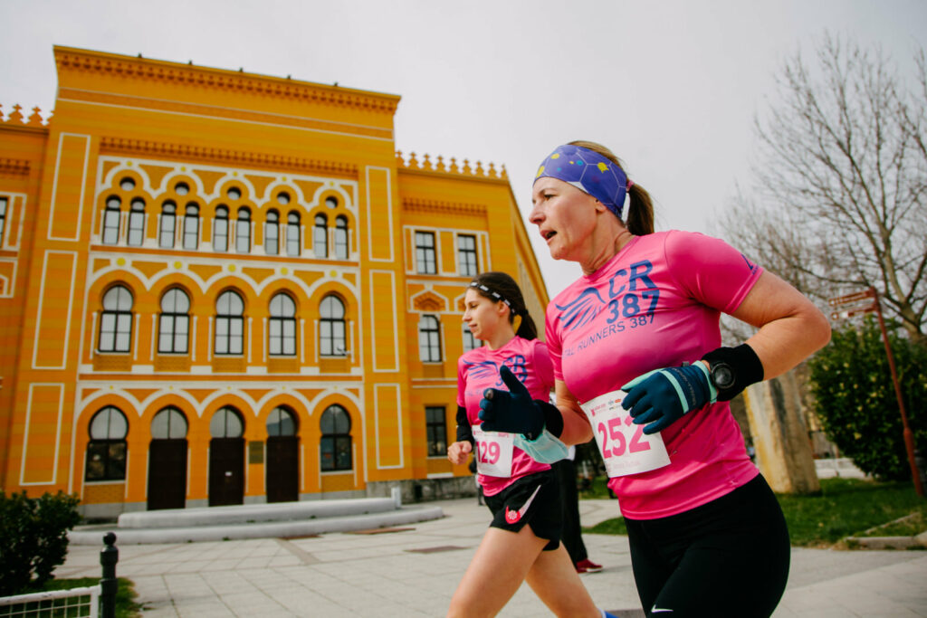Na trasie Mostar Half Marathon - fot. materiały organizatora