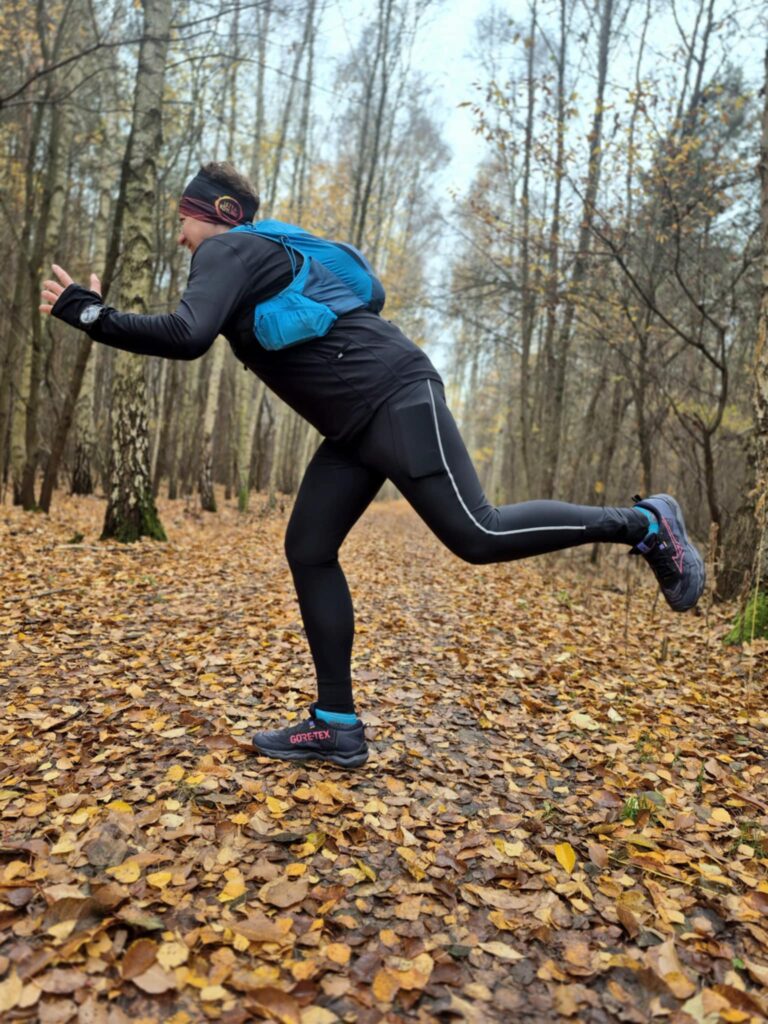 Dorota podczas testów Mizuno Wave Daichi 7 GTX _ fot. Ania Walczak